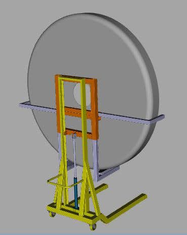 Projeto 3D de máquina